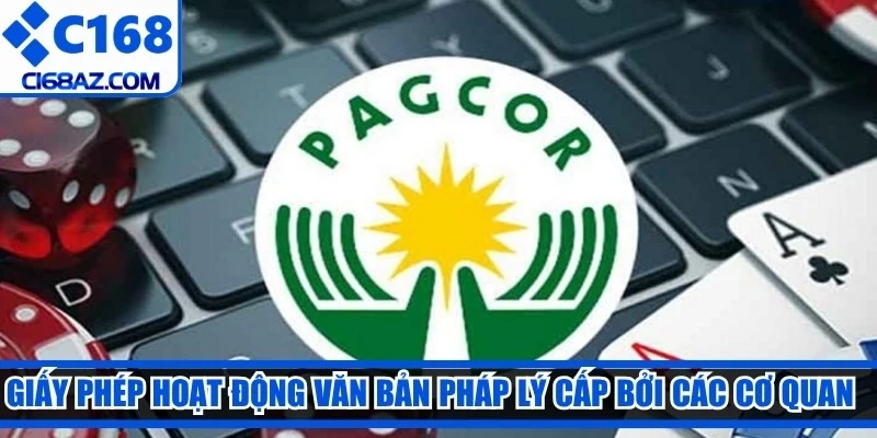 Giấy phép hoạt động văn bản pháp lý được cấp bởi các cơ quan có trách nhiệm cấp